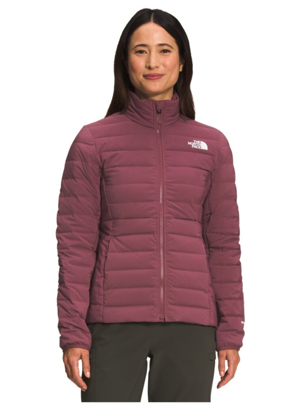 NWT North Face Belleview Stretch Down Jacket Women’s Size Medium Wild Ginger